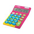 Asztali számológép Milan 150610 Touch Mix, 10 számjegyes, gumírozott test, nagy gombokkal, 5 funkció, napelem + gombelem, rózsa színű